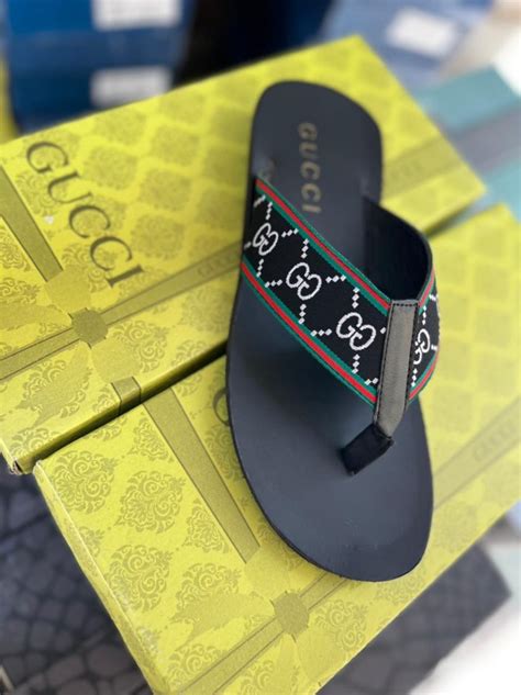 authentic gucci flip flops|Gucci Flip Flops clearance.